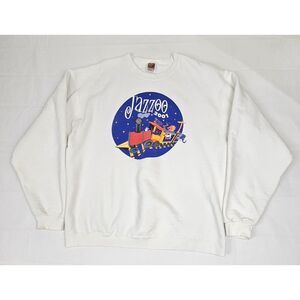 Kansas City Missouri Jazzoo Sweatshirt‎ Mens XL. Vintage 01' Crewneck KC ZOO.